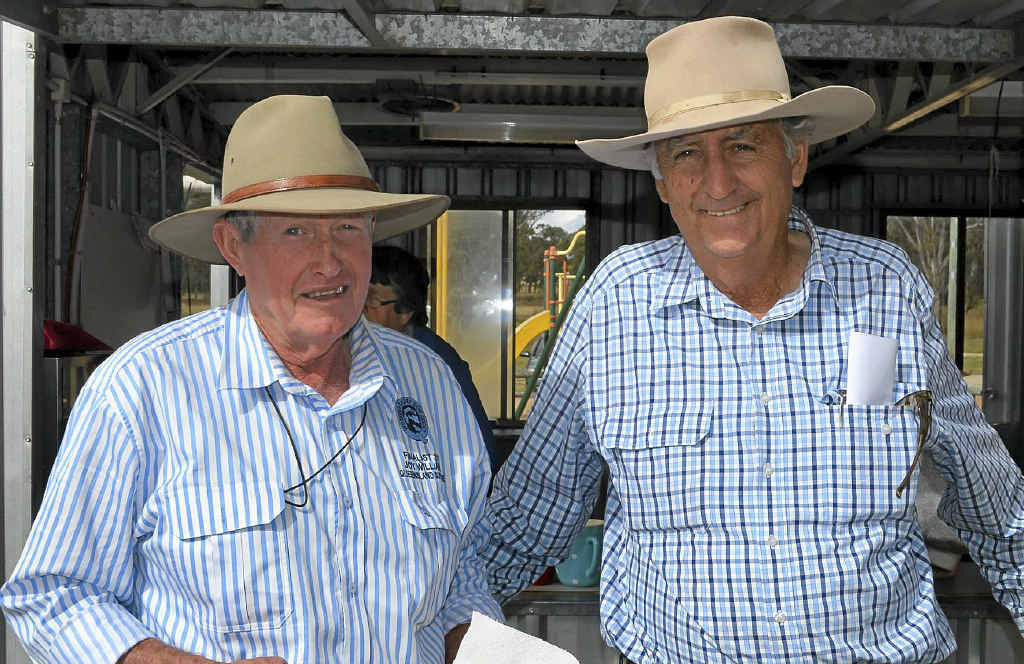 Geoff Gibson and Graeme Heath were at Karara Recreation Grounds for the three-day trials. Geoff Gibson and Graeme Heath were at Karara Recreation Grounds for the three-day trials.